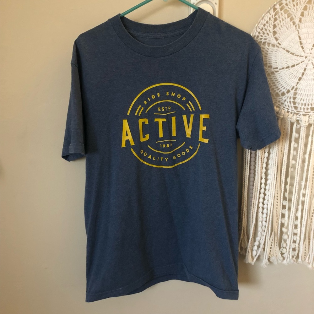 Mens Active Ride Shop Tee